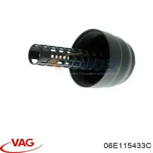 06E115433C VAG tampa do filtro de óleo