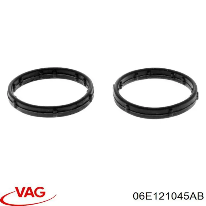 Шланг/патрубок системы охлаждения VAG 06E121045AB цена, от 44.62 USD