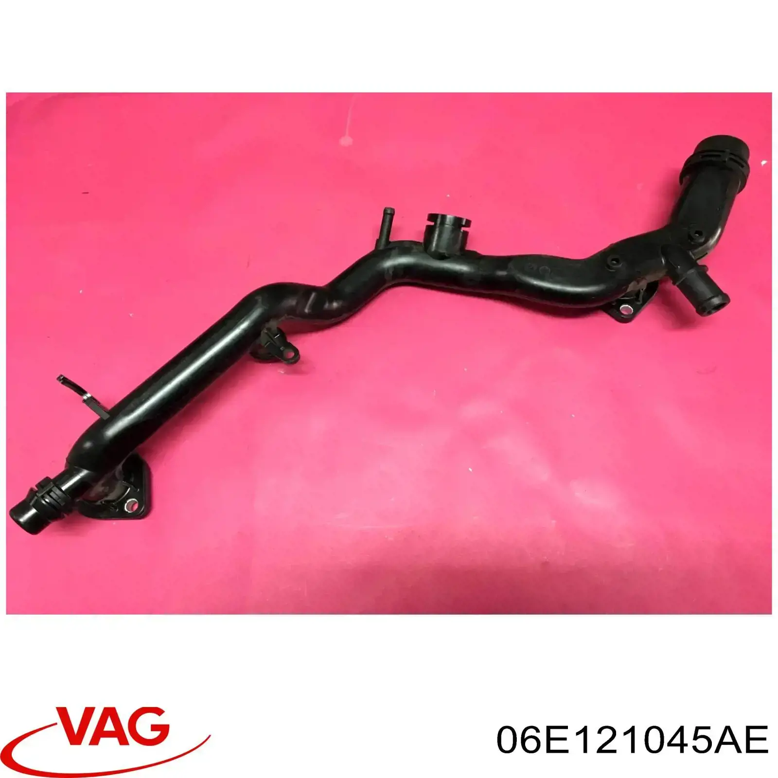 Шланг/патрубок системы охлаждения VAG 06E121045AE цена, от 26.61 USD