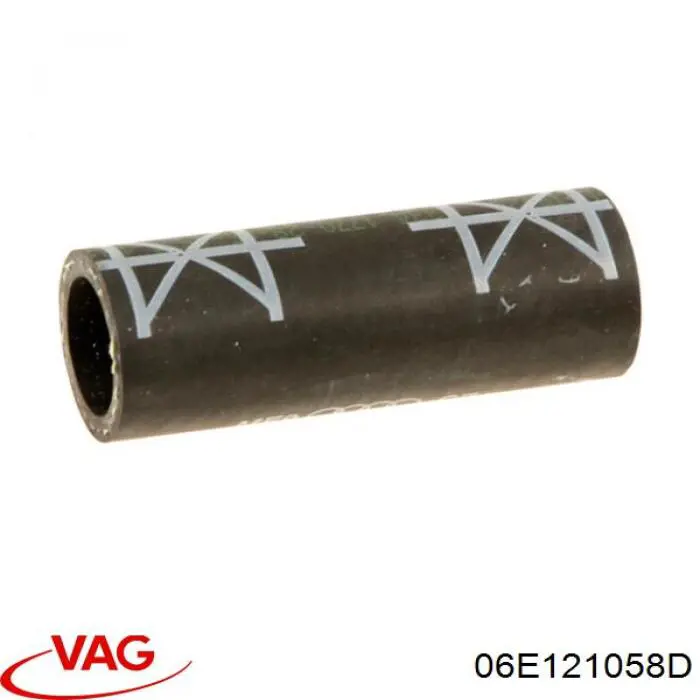 06E121058D VAG шланг (патрубок системы охлаждения)