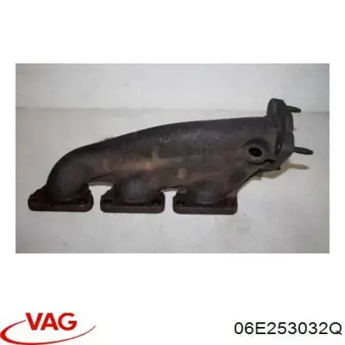 Купить 06E253032Q VAG Коллектор выпускной правый