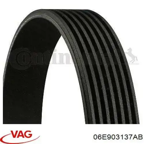 06E903137AB VAG Correia dos conjuntos de transmissão