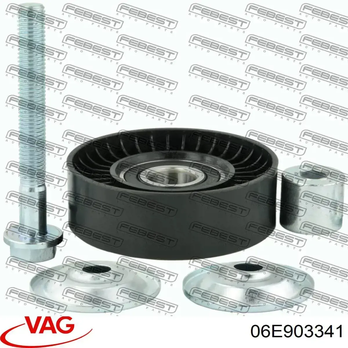Паразитный ролик приводного ремня VAG 06E903341 цена, от 15.79 USD