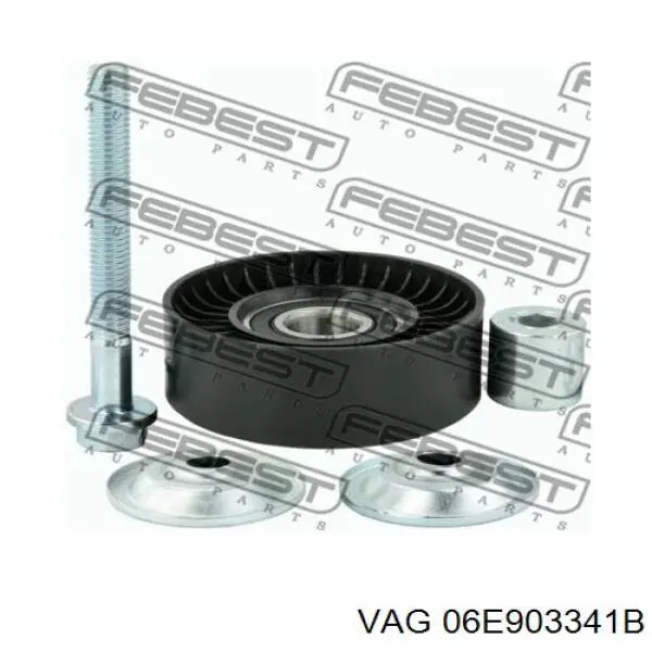 Паразитный ролик приводного ремня VAG 06E903341B цена, от 15.79 USD
