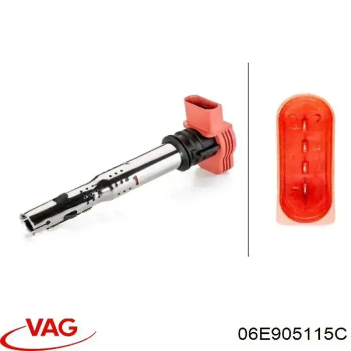 Купить 06E905115C VAG Катушка зажигания