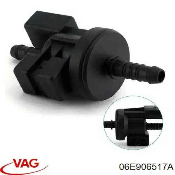 Клапан вентиляции газов топливного бака 06E906517A VAG