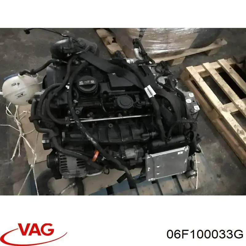06F100033G VAG motor montado
