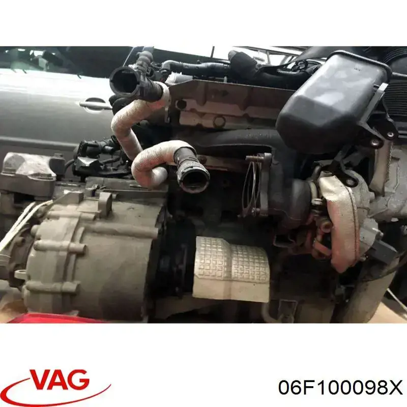 06F100098X VAG двигатель в сборе