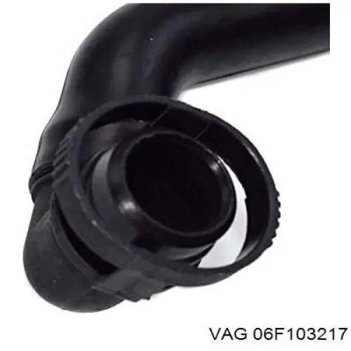 Патрубок вентиляции картерных газов 06F103217 VAG