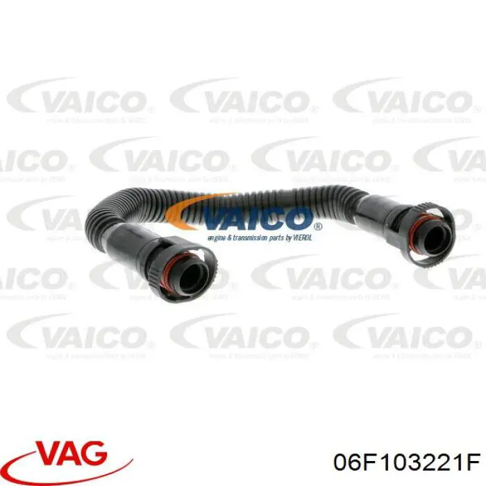 Патрубок вентиляции картера, маслоотделителя VAG 06F103221F цена, от 9.35 USD
