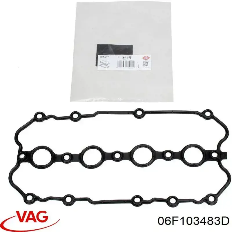 Купить 06F103483D VAG Прокладка клапанной крышки двигателя