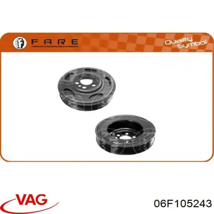 06F105243 VAG Болт коленвала