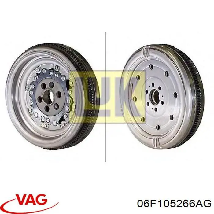Купить 06F105266AG VAG Маховик с зубчатым ободом