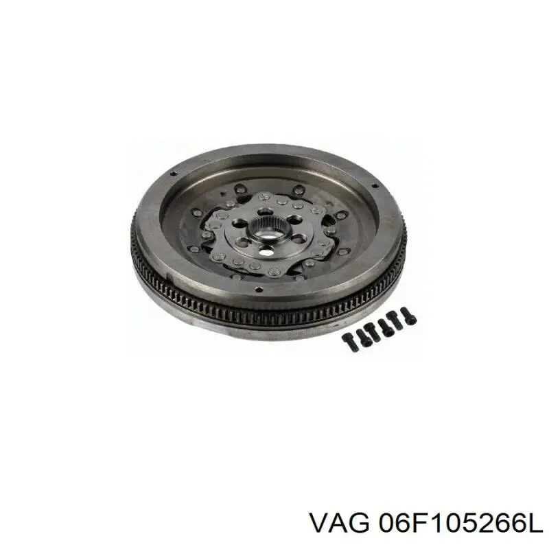 Купить 06F105266L VAG Маховик с зубчатым ободом