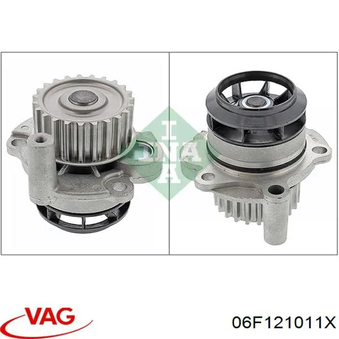 Купить 06F121011X VAG Насос охлаждения