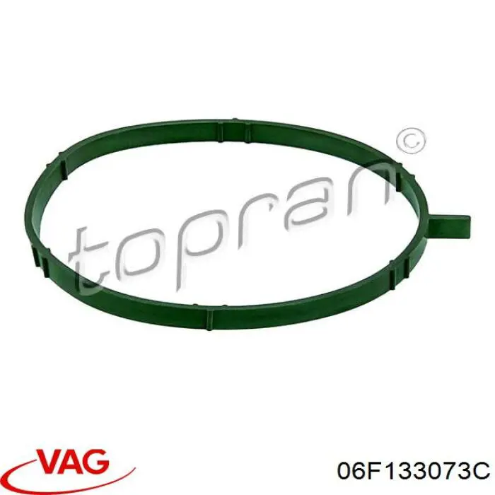 Прокладка дроссельной заслонки VAG 06F133073C цена, от 7.12 USD