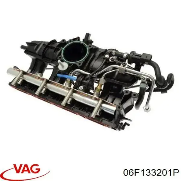 Tubo coletor de admissão 06F133201P VAG
