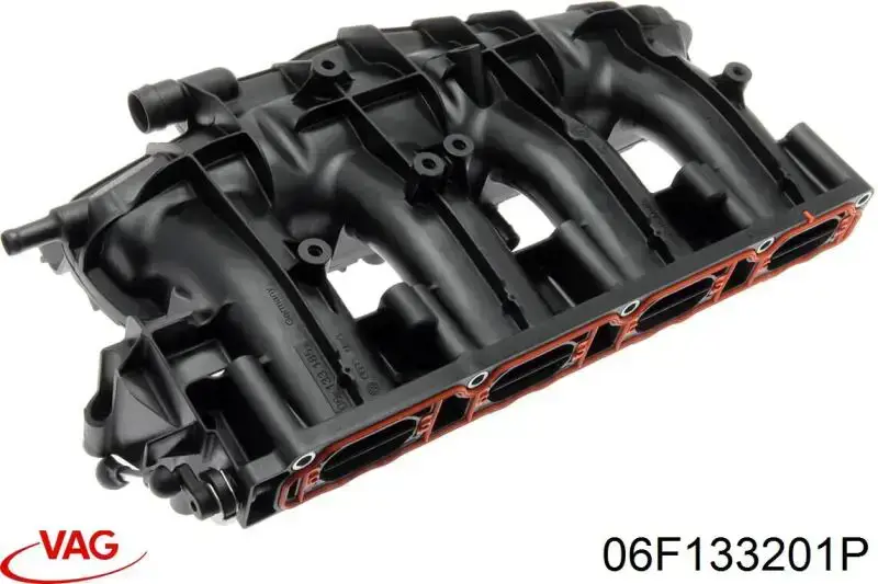 Tubo coletor de admissão 06F133201P VAG