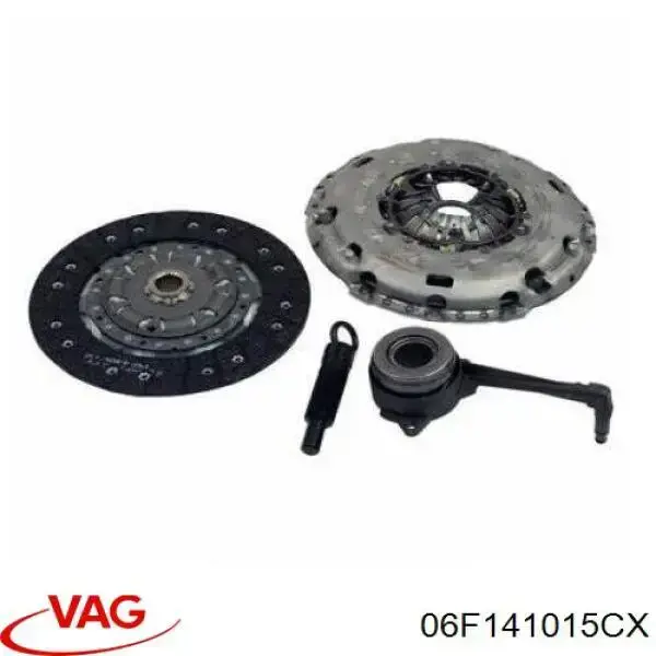 Комплект сцепления (3 части) VAG 06F141015CX цена, от 239.86 USD