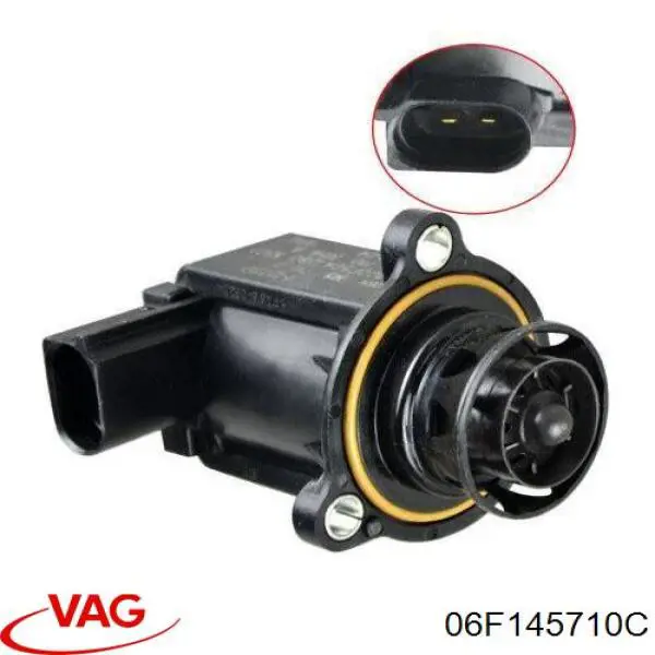 Купить 06F145710C VAG Клапан преобразователь давления наддува (соленоид) 