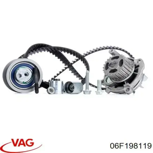 ГРМ ремни, комплект VAG 06F198119 цена, от 131.63 USD