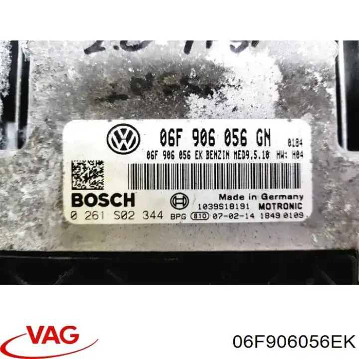 ЭБУ двигателем VAG 06F906056EK цена, от 214.54 USD