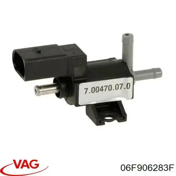 Купить 06F906283F VAG Клапан преобразователь давления наддува (соленоид) 