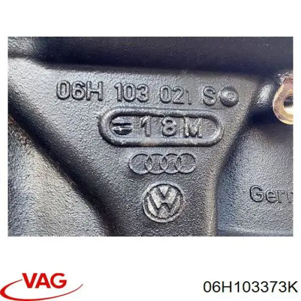 06H103373K VAG cabeça de motor (cbc)