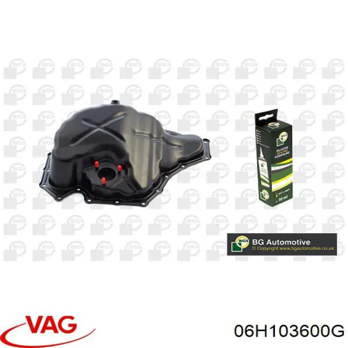 Поддон масляный картера двигателя, нижняя часть VAG 06H103600G цена, от 32.97 USD