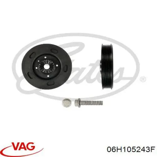 06H105243F VAG Шкив коленчатого вала