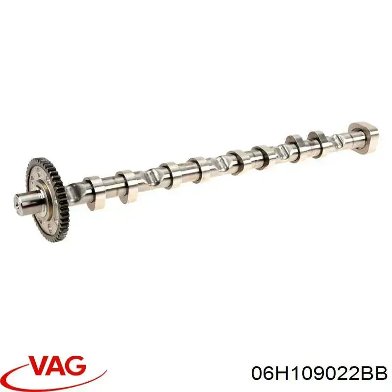 Выпускной распредвал двигателя 06H109022BB VAG