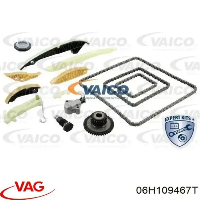 Натяжитель цепи ГРМ VAG 06H109467T цена, от 43.12 USD