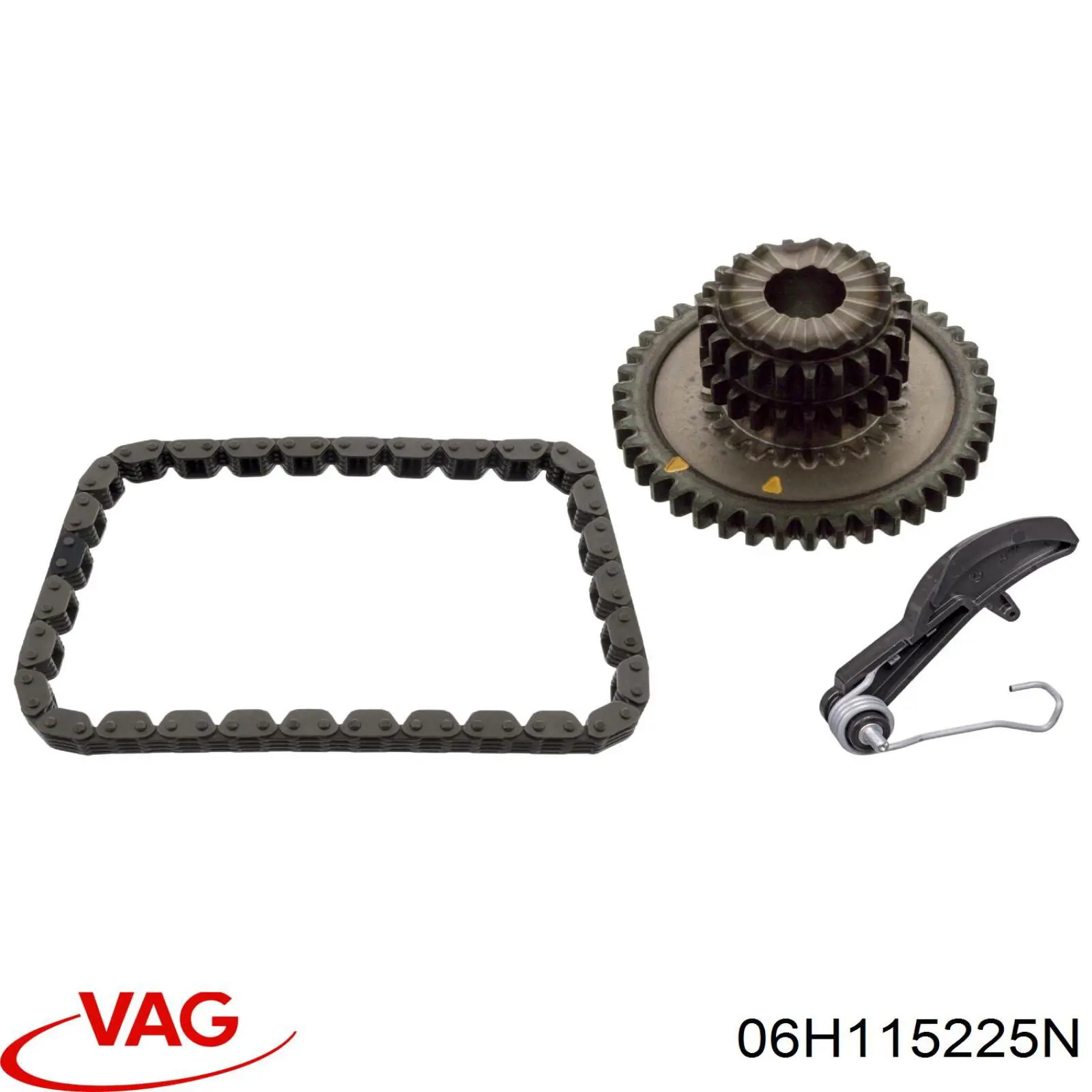 Цепь масляного насоса 06H115225N VAG