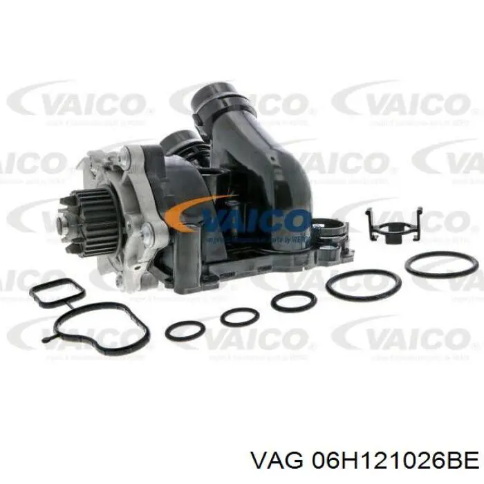 Помпа водяная, корпус VAG 06H121026BE