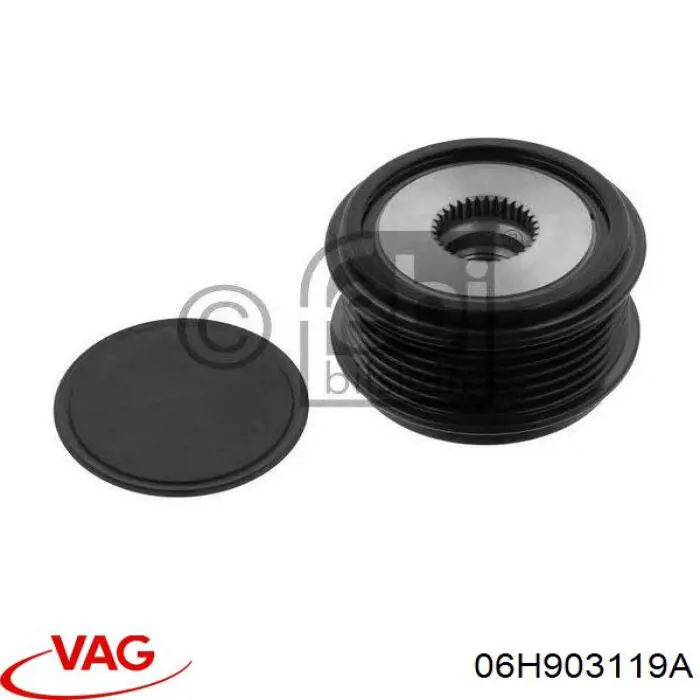 Шкив генератора 06H903119A VAG