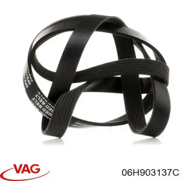 Ремень генератора 06H903137C VAG