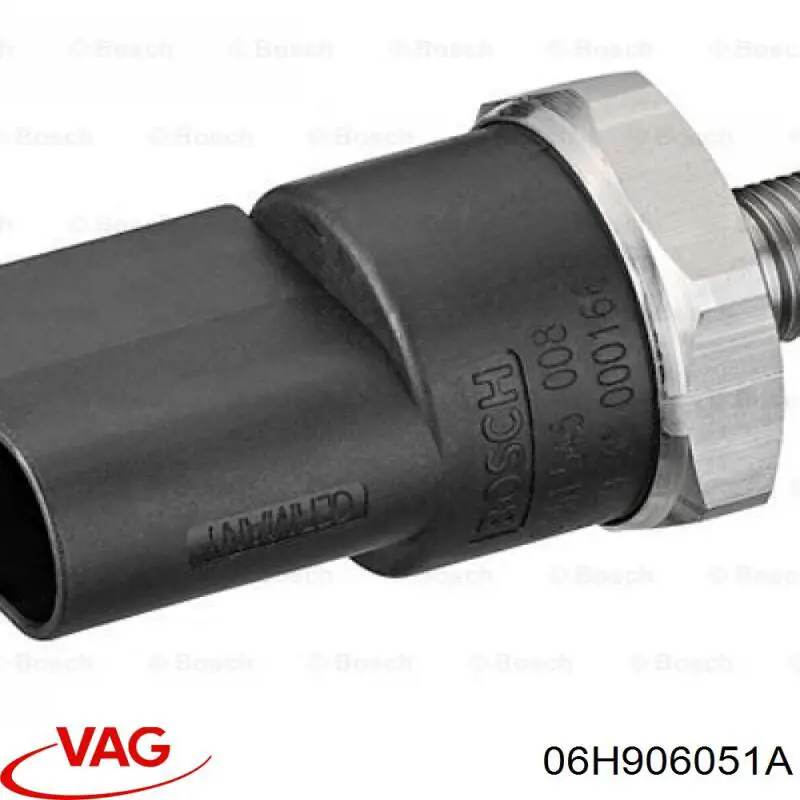 06H906051A VAG sensor de pressão de combustível