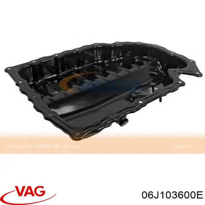 Поддон масляный картера двигателя, нижняя часть 06J103600E VAG