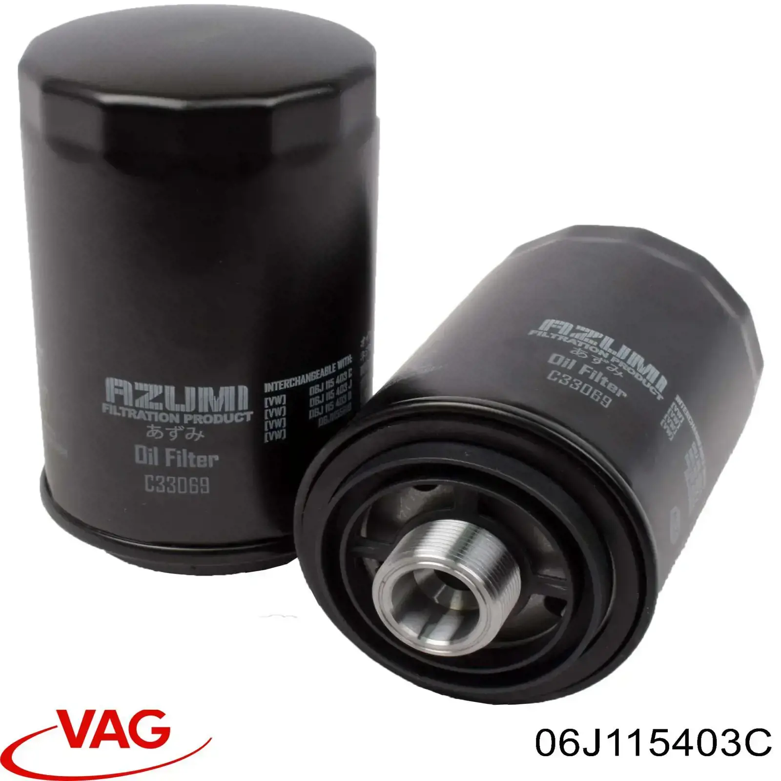 Filtro de óleo VAG 06J115403C preço, a partir de 19,94 USD