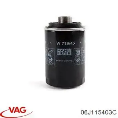 Filtro de óleo VAG 06J115403C preço, a partir de 19,94 USD