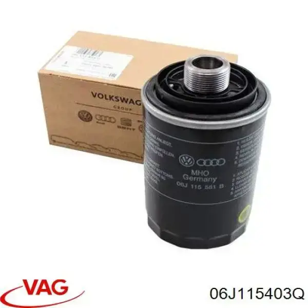 06J115403Q VAG Filtro de óleo