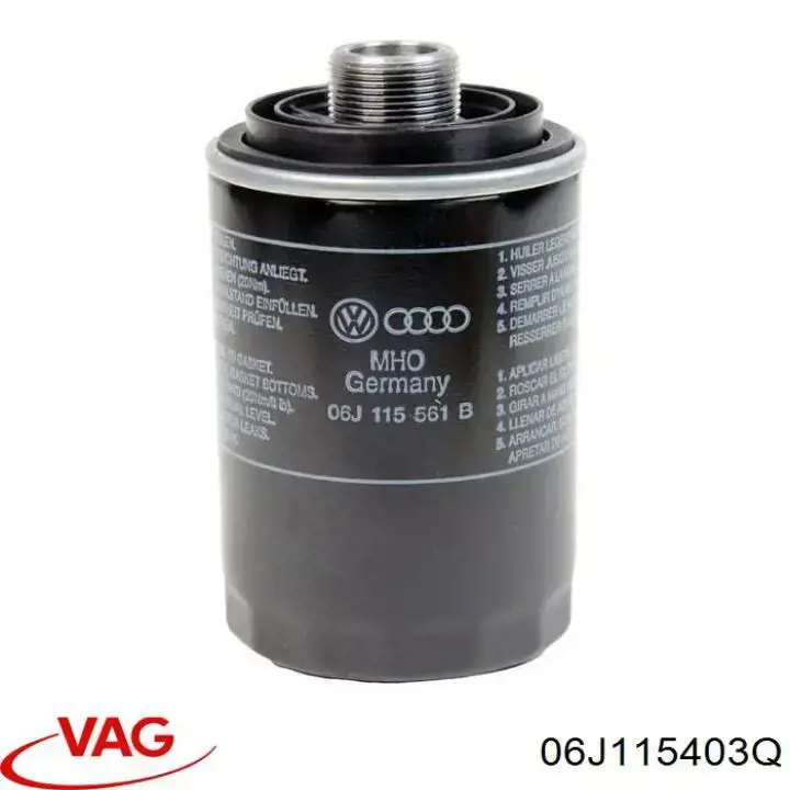 Filtro de óleo VAG 06J115403Q preço, a partir de 19,94 USD