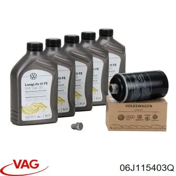 Filtro de óleo 06J115403Q VAG