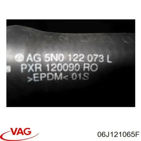 Купить 06J121065F VAG Трубопроводы и шланги системы охлаждения