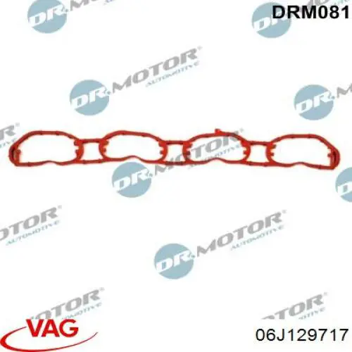 Купить 06J129717 VAG Прокладка впускного коллектора