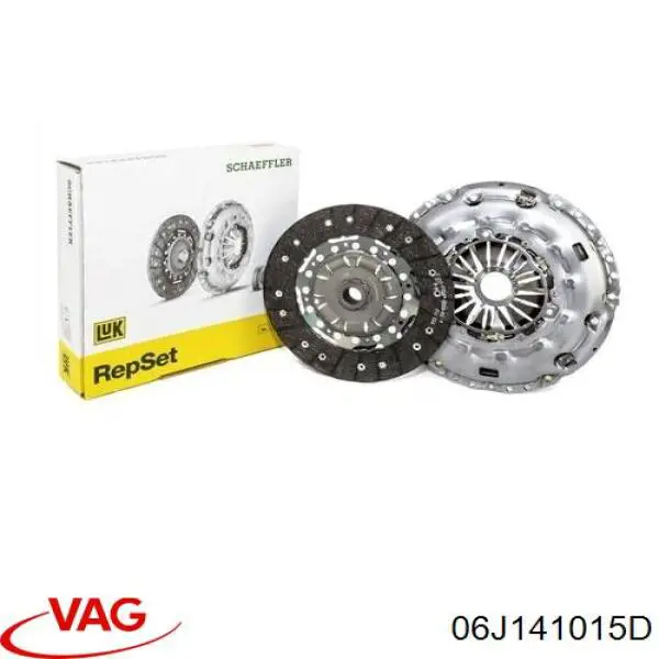 Купить 06J141015QX VAG Комплект сцепления (диск, корзина, подшипник)
