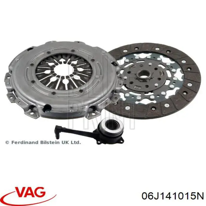 06J141015N VAG kit de embraiagem (3 peças)