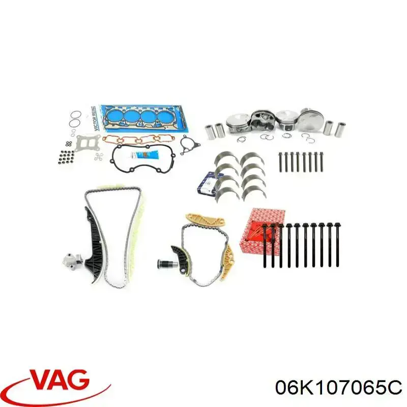 06K107065AG VAG Поршень в комплекте на 1 цилиндр, STD