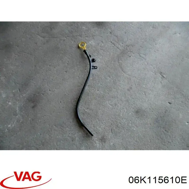 06K115610E VAG Направляющая щупа-индикатора уровня масла в двигателе