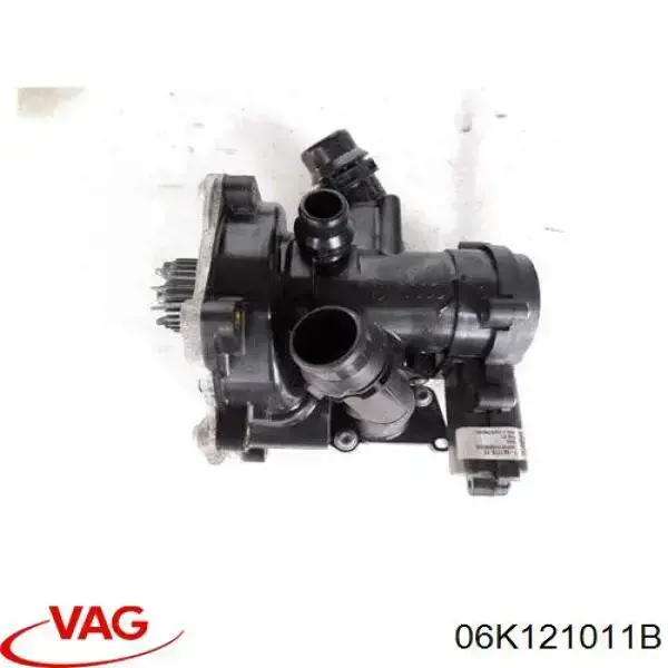 06K121011B VAG помпа водяная (насос охлаждения, в сборе с корпусом)